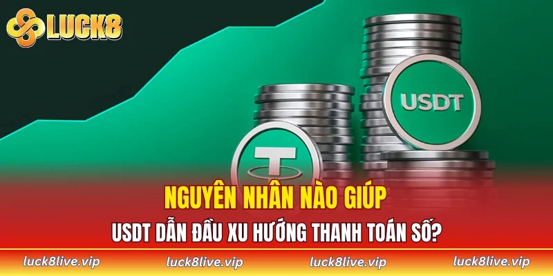 Nguyên nhân nào giúp USDT dẫn đầu xu hướng thanh toán số?